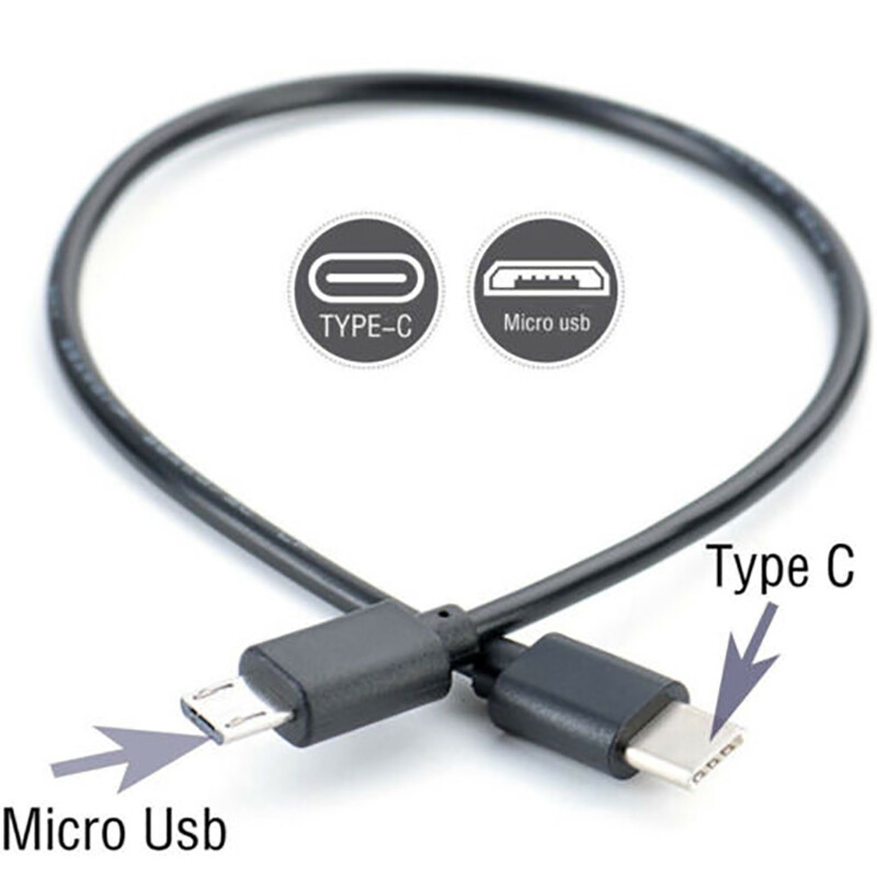 Type C (USB-C) to Micro USB Male Sync Charge OTG CHARGER Cable Cord Adapter
