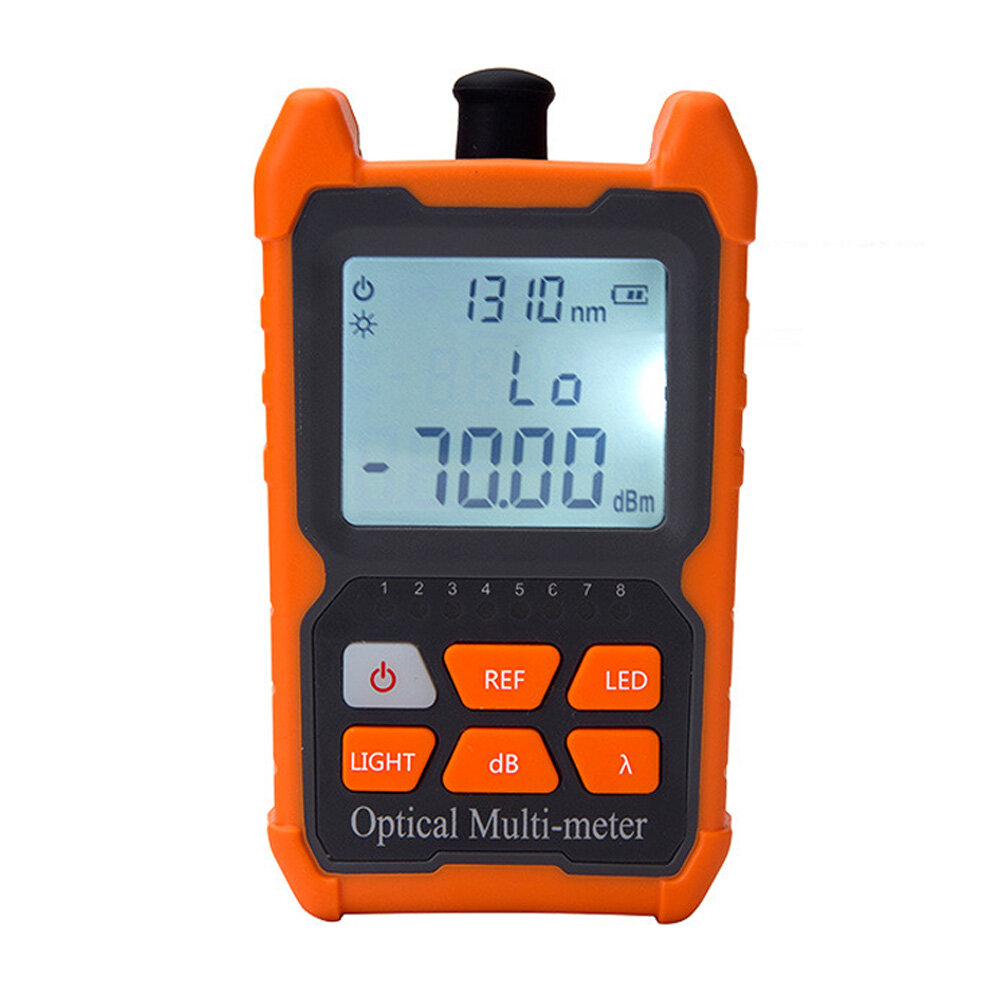 KKmoon Mini Optical Power-Meter Portable Leds Lighting High Precise Network Fiber Optic Cable Tester Tools