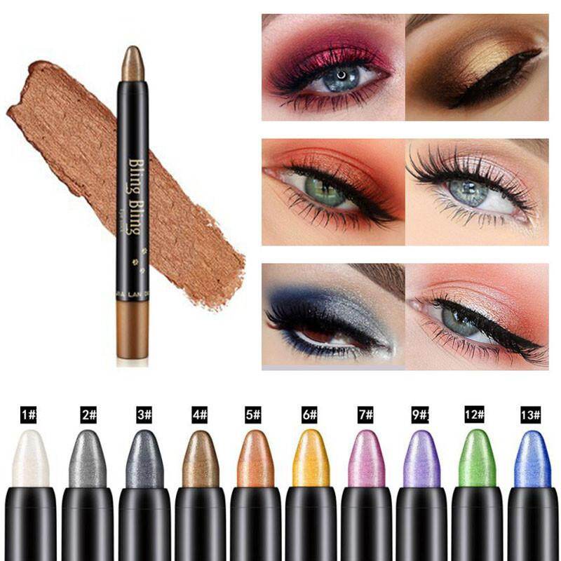 16 color Pearlescent silkworm eyeshadow pen lasting waterproof and not blooming Shiny pearlescent gel pen