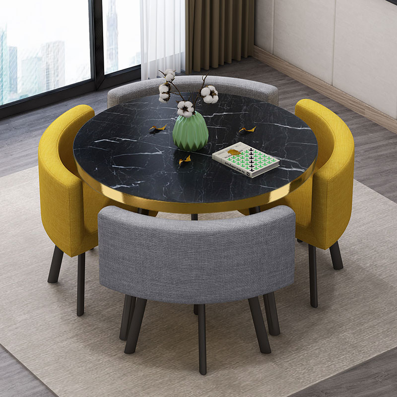 Office desk and chair combination dining table home small apartment