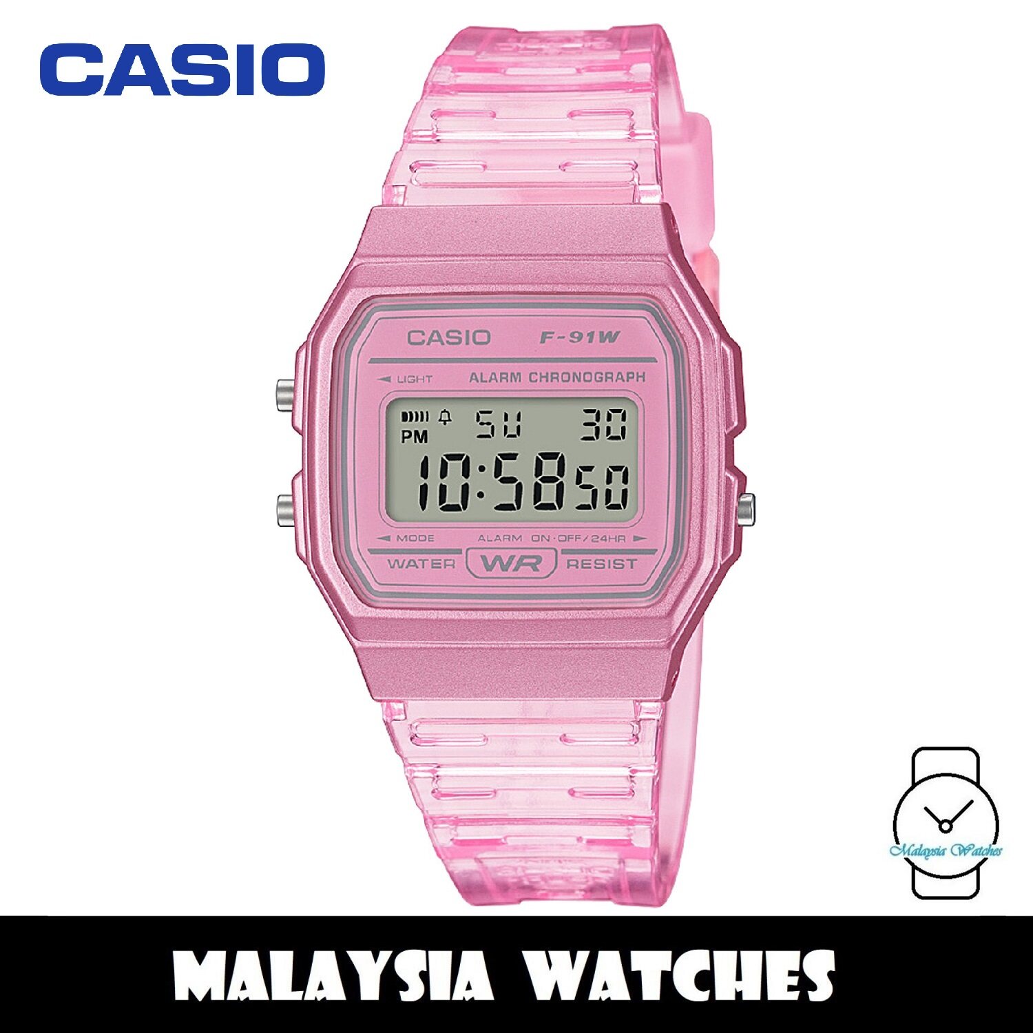 Casio pink hotsell digital watch