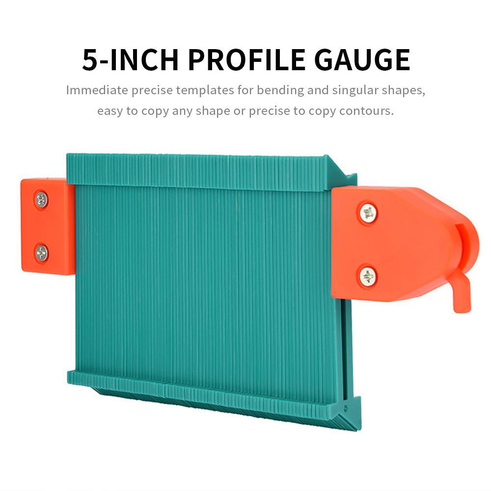 Teepao Contour Gauge Replicator,5 นิ้ว Contour พร้อมไม่สม่ำเสมอ Contour ...