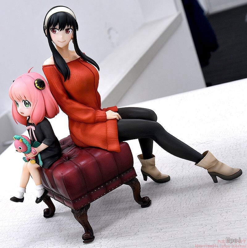 Toystoreshop 15cm SPY X Family Anya Anime Figures Yor Forger Sitting ...