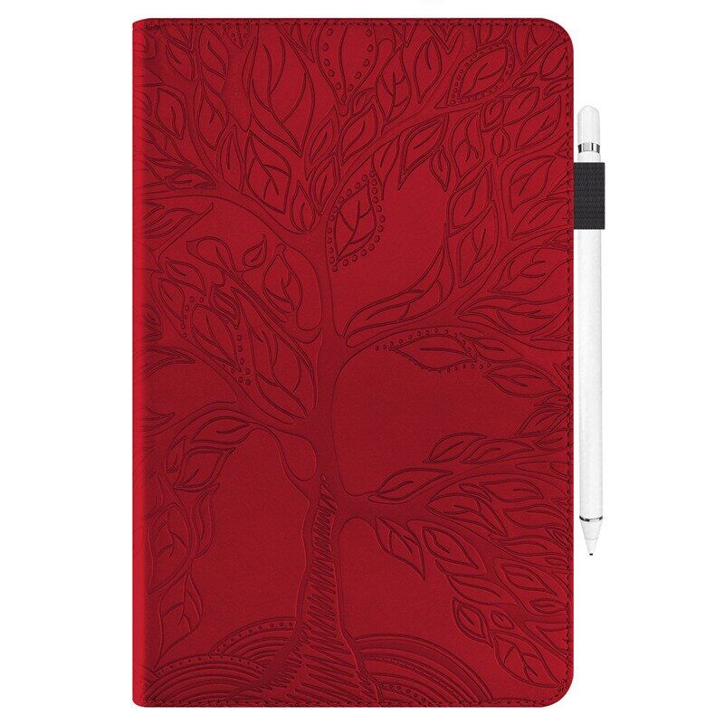 Tab case for kindle fire hd 10 2021 hd10 2017 2015 2019 cover life tree pattern tablet shell fire hd 10 inch coque stylus