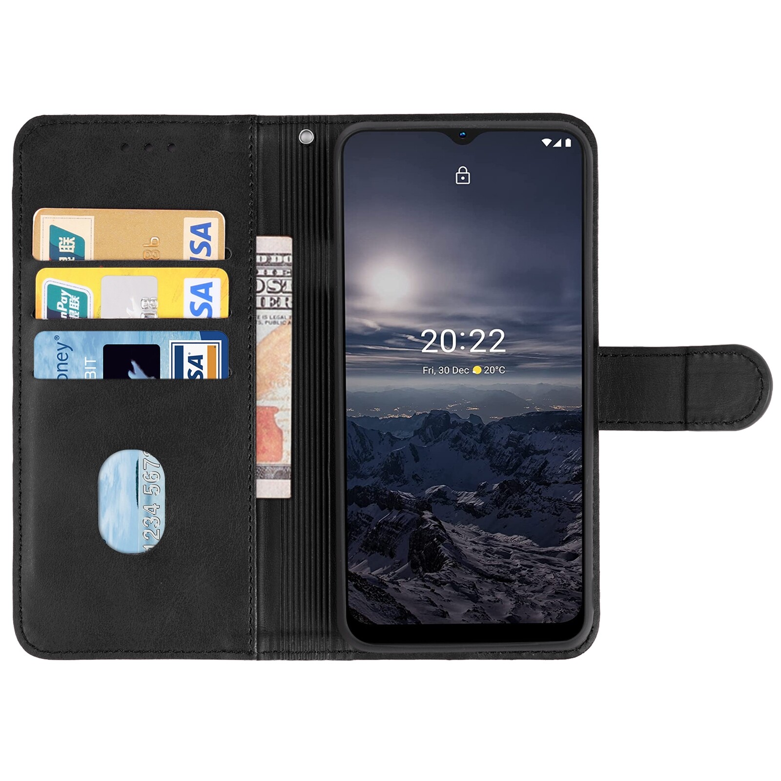 HAWEEL For Nokia G21 / G11 Leather Phone Case