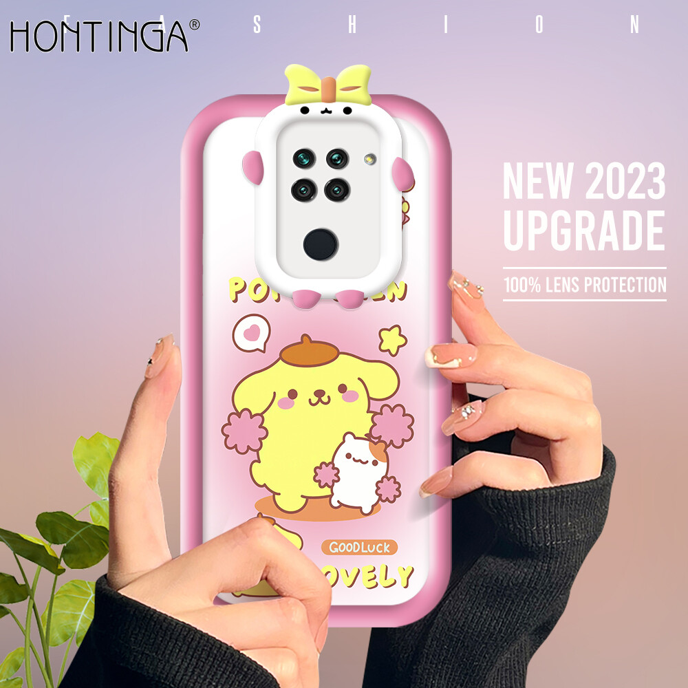Hontinga Ốp Lưng Cho Xiaomi Redmi Note 9 Pro Note 9S Note9 9T Note9s Ốp Lưng Dễ Thương Pochacco Melody Silicon Mềm Bọc Toàn Bộ Ốp Lưng Cao Su Chống Sốc Ốp Lưng Điện Thoại Ốp Mềm Cho Nữ