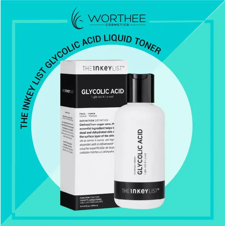 the inkey list glycolic acid toner ingredients