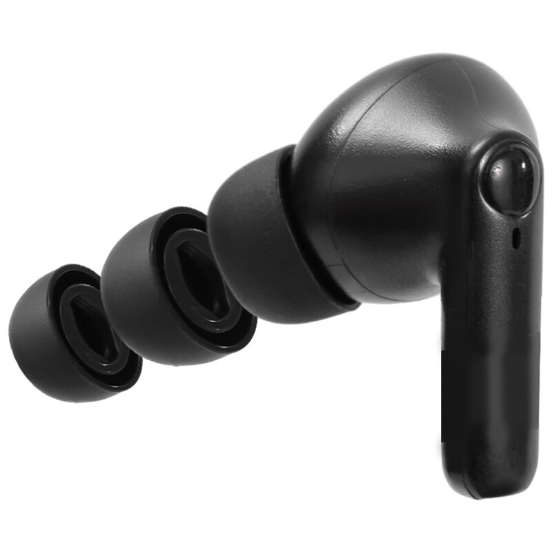1/2/3 cặp Nút tai nghe thay thế Silicone mũ trùm tai tai nghe gắn tai không dây Earplug tái sử dụng eartips S M L cho Samsung Galaxy Chồi Pro