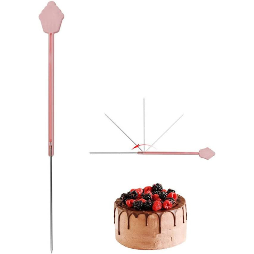 Cake Tester Foldable Cake Testers for Baking Doneness Stainless Steel Stick Needle for Chiffon Cakes Baking Tools,Baking Accessory
