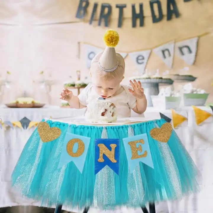 Patimate 1st Birthday First Boy Garland Baby Girl One Year
