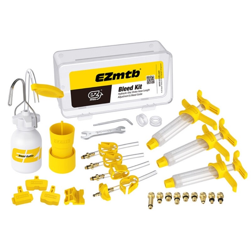 Universal Bicycle Hydraulic Disc Brake Mineral Oil Bleed Kit for Magura Hope Tektro Sram Avid Mula Hayes Bike Brake Tool