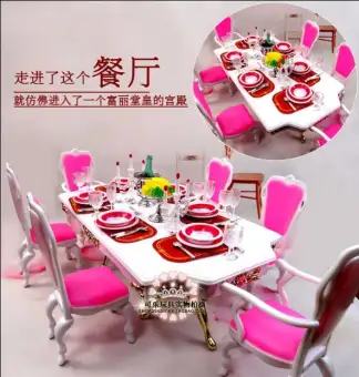 barbie dining room