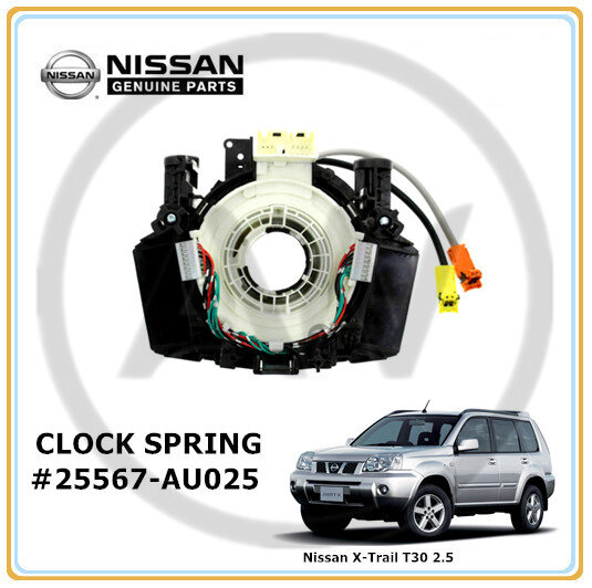 Spiral Cable Clock Spring for Nissan X-Trail T30 2000 - 2007 25567-AU025 Spiral Cable Clock Spring for Nissan X-Trail T30 2000 - 2007 25567-AU025