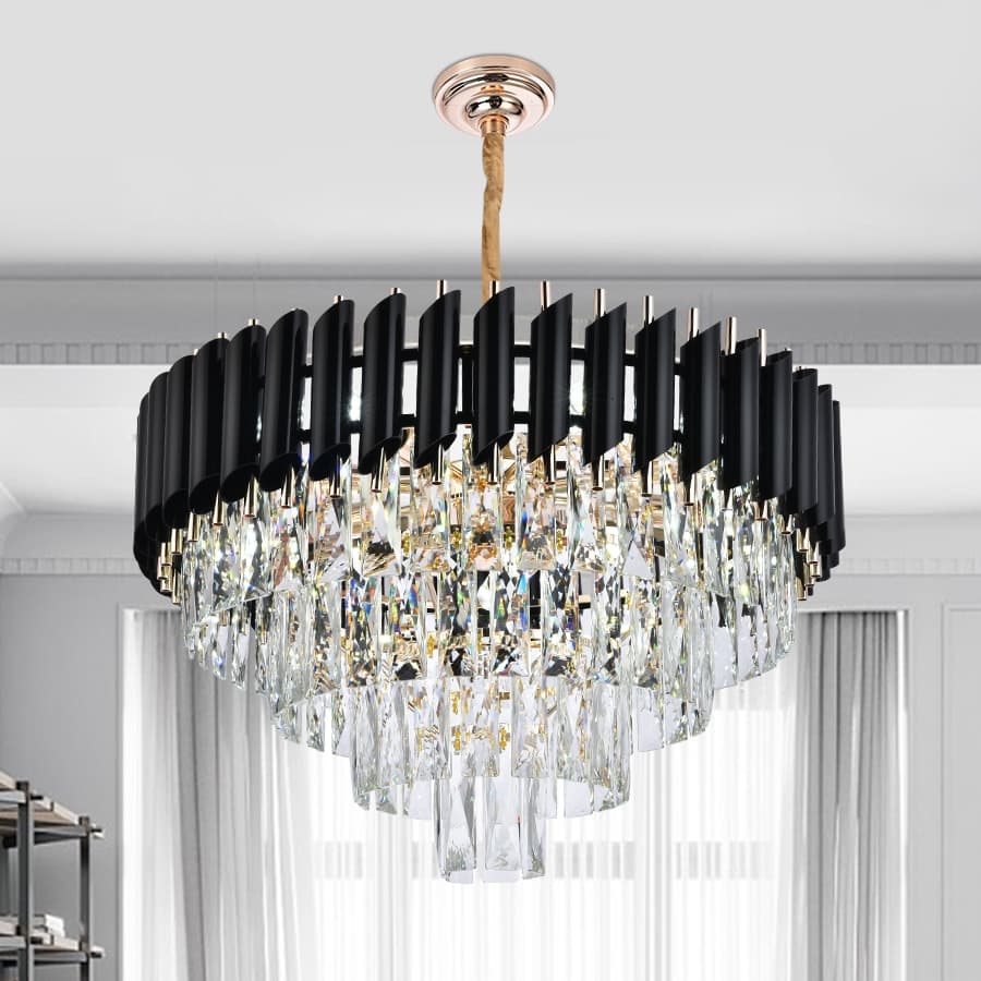 Modern Crystal Chandelier Ceiling Pendant Light Lampu Kristal Chandelier Lampu Gantung Lampu Siling Kristal Ceiling Lamp By Sp Lighting Lazada