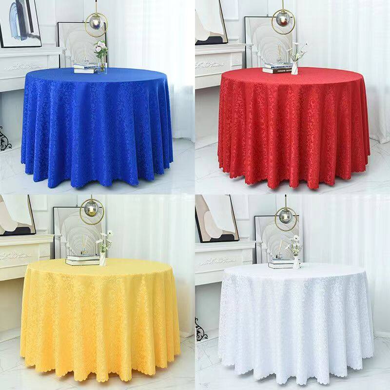 Round table square cloth hotel table cloth, customized restaurant conference home large round table cloth, rectangular table cloth, square table, round table, European style