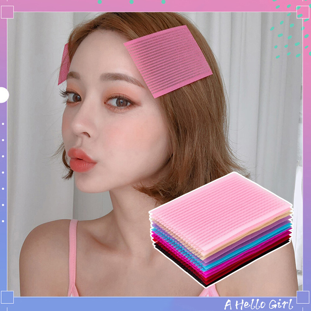 A HELLO GIRL 1PCS Women Girls Bangs Magic Paste Hair Sticker Clip Tape Fringe Hair Bang Stick Artifact Hair Accessories