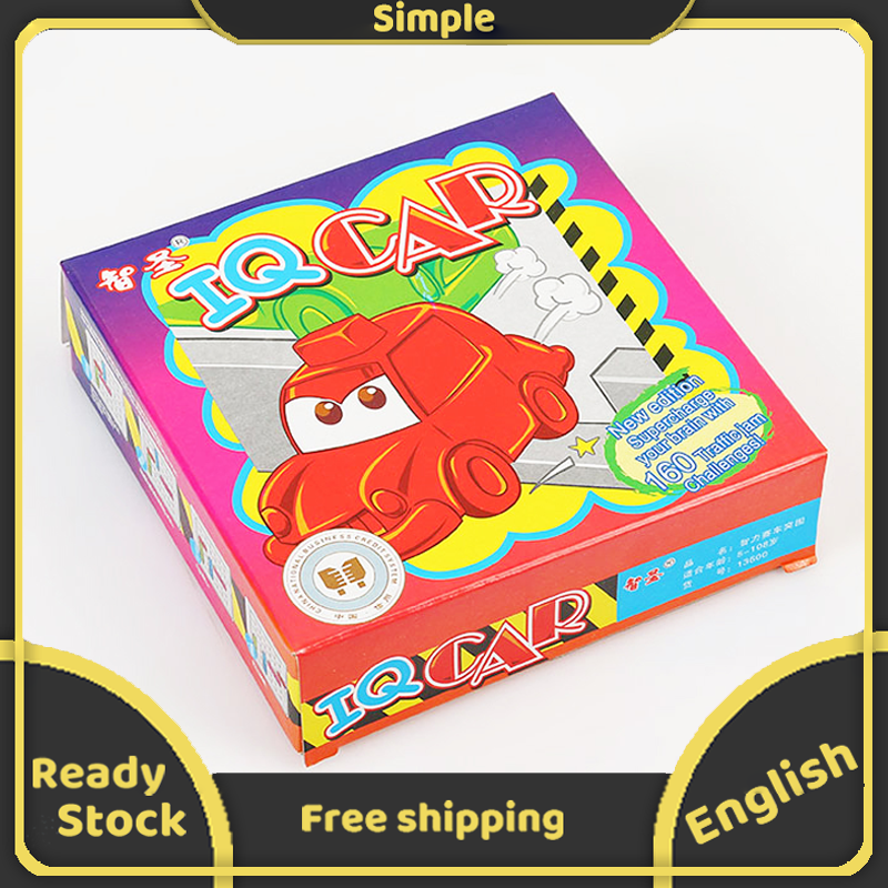 Rush Hour Traffic Jam Logic Board Game Family Party Game Kid Toy Gift