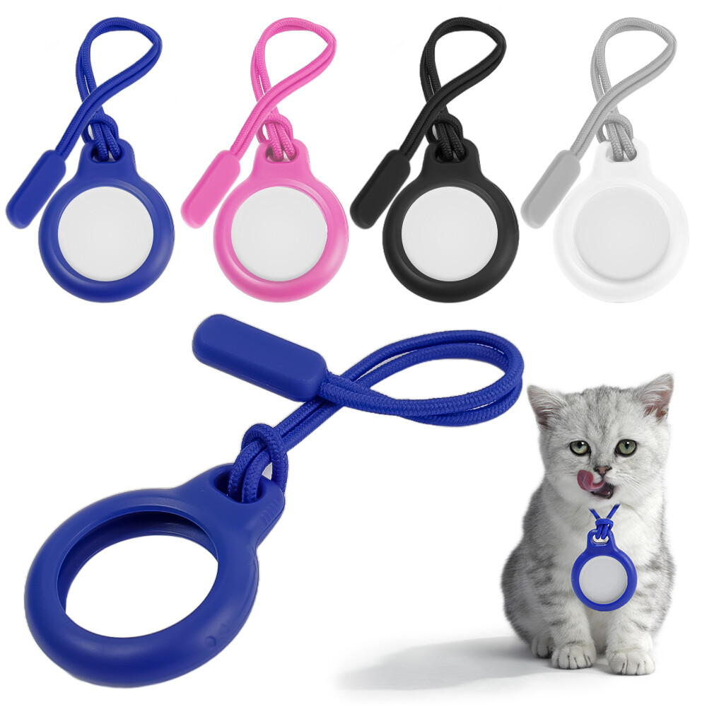Multifunctional Portable Tracker Anti-lost Keychain Pendant Protective Case Compatible with Iphone Airtag Case with Lanyard