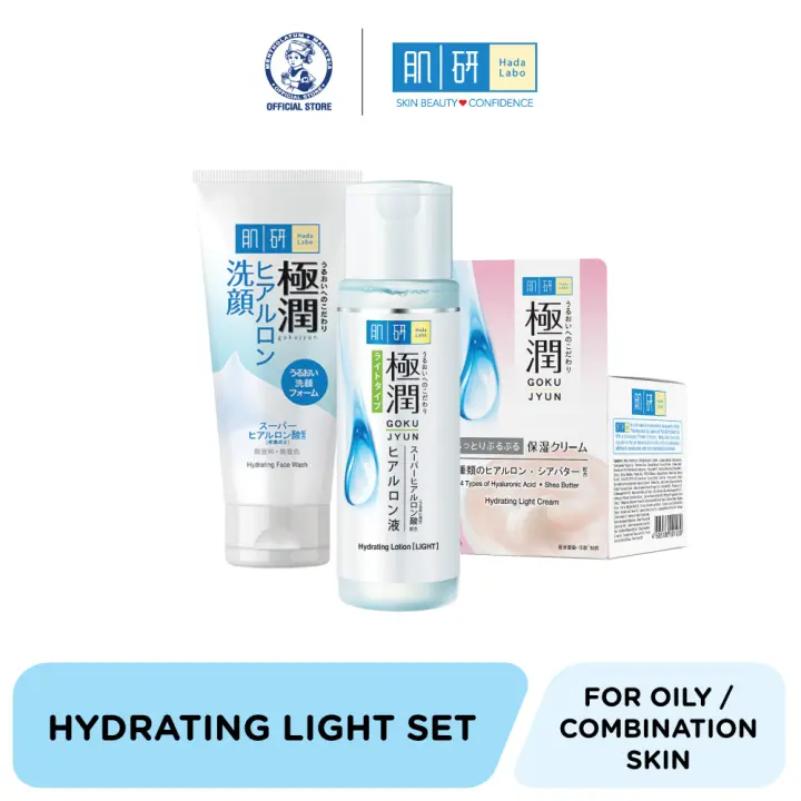 hada labo for oily and combination skin