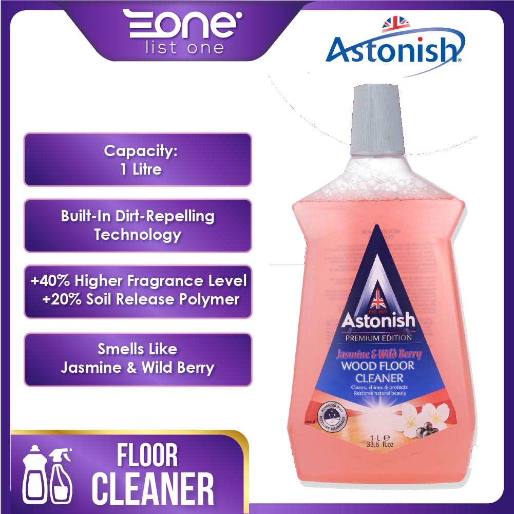 Astonish 1L Premium Edition Floor Cleaner Citrus Burst | Wood Floor ...