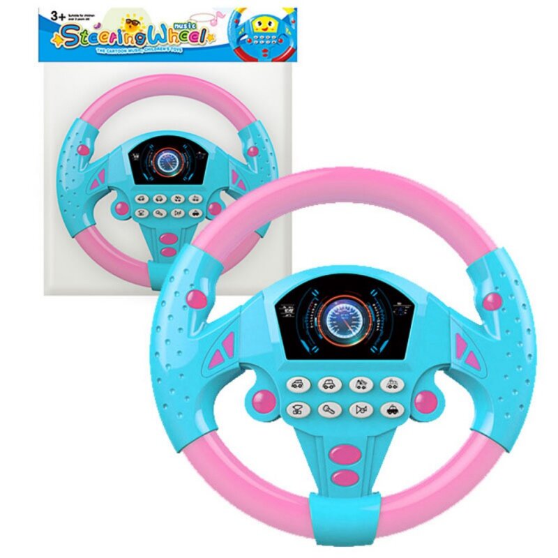 baby steering wheel toy