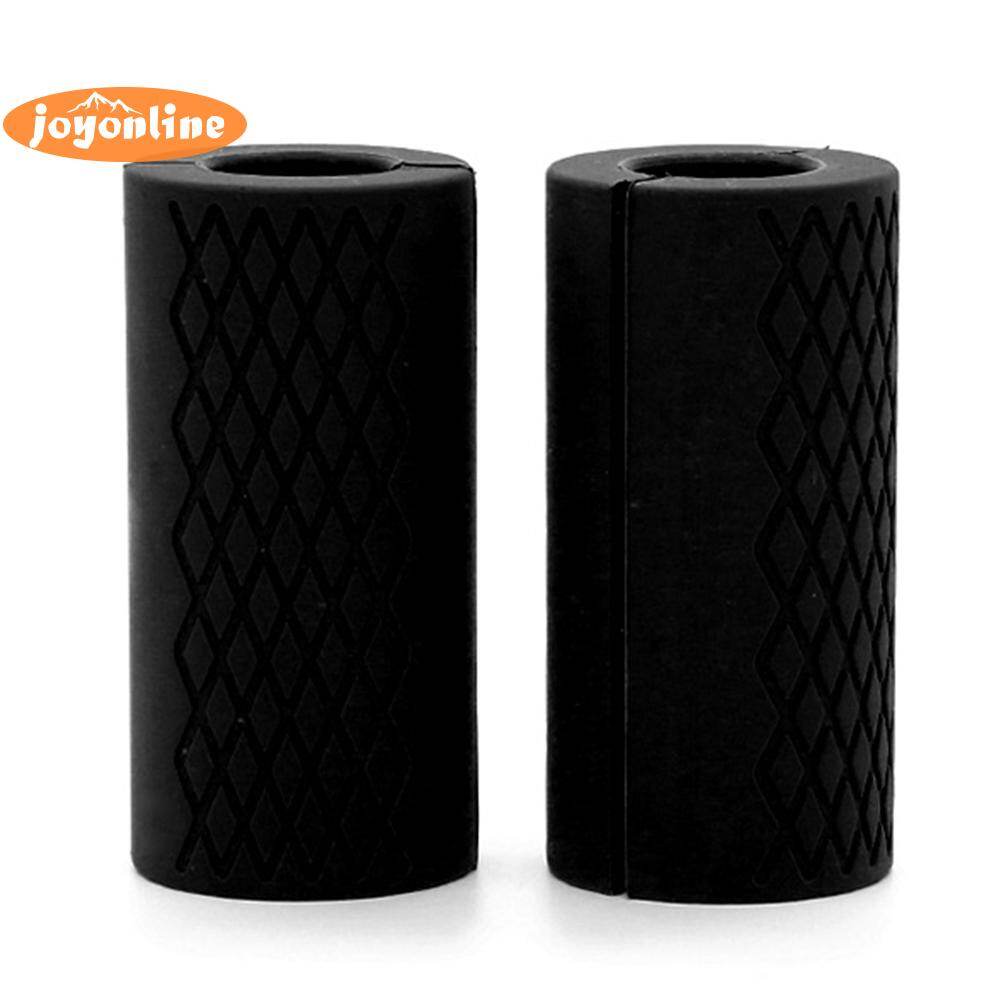 Pull Up Weightlifting Support Silicone Protect Pad 2pcs Thick Dumbbell Fat Barbell Grips Bar Handle