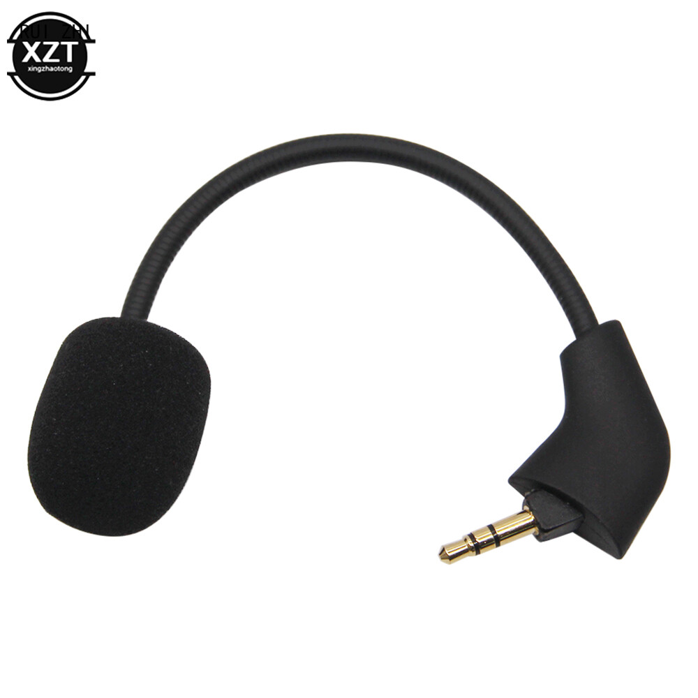 Replacement Game Mic 3.5mm Microphone for HyperX Cloud 2 II X Core Pro Silver Cloudx Alpha S Cloud9 9 C9 Gaming Headset
