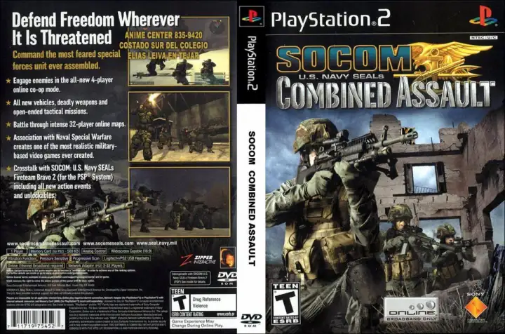 socom combined assault ps2