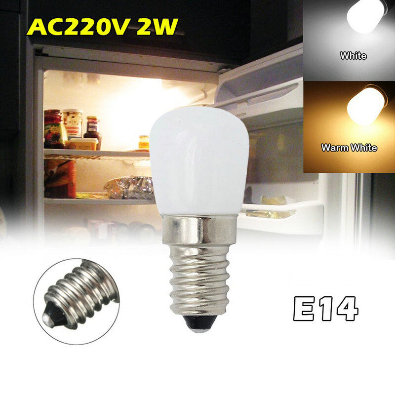 Mini LED Light Bulbs E14 LED 220V Refrigerator Lamp Bulbs Screw Bulb for Refrigerator Display Cabinets
