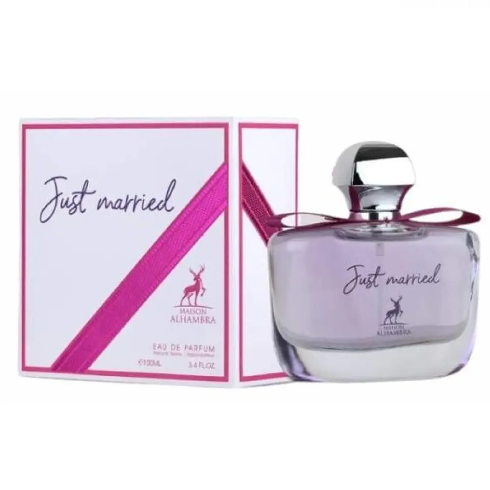 Just Married Maison Alhambra 100ml EDP Just Woman Marry Me Girl Parfum Original Import Dubai