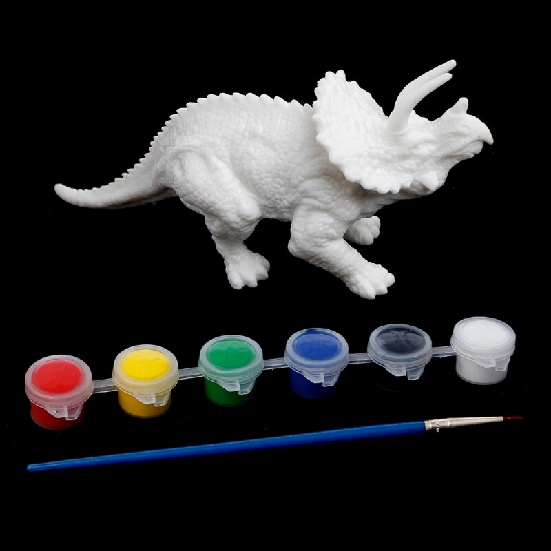 DIY Coloring Painting Animal Dinosaur Model Drawing Graffiti Kids Children Toys
