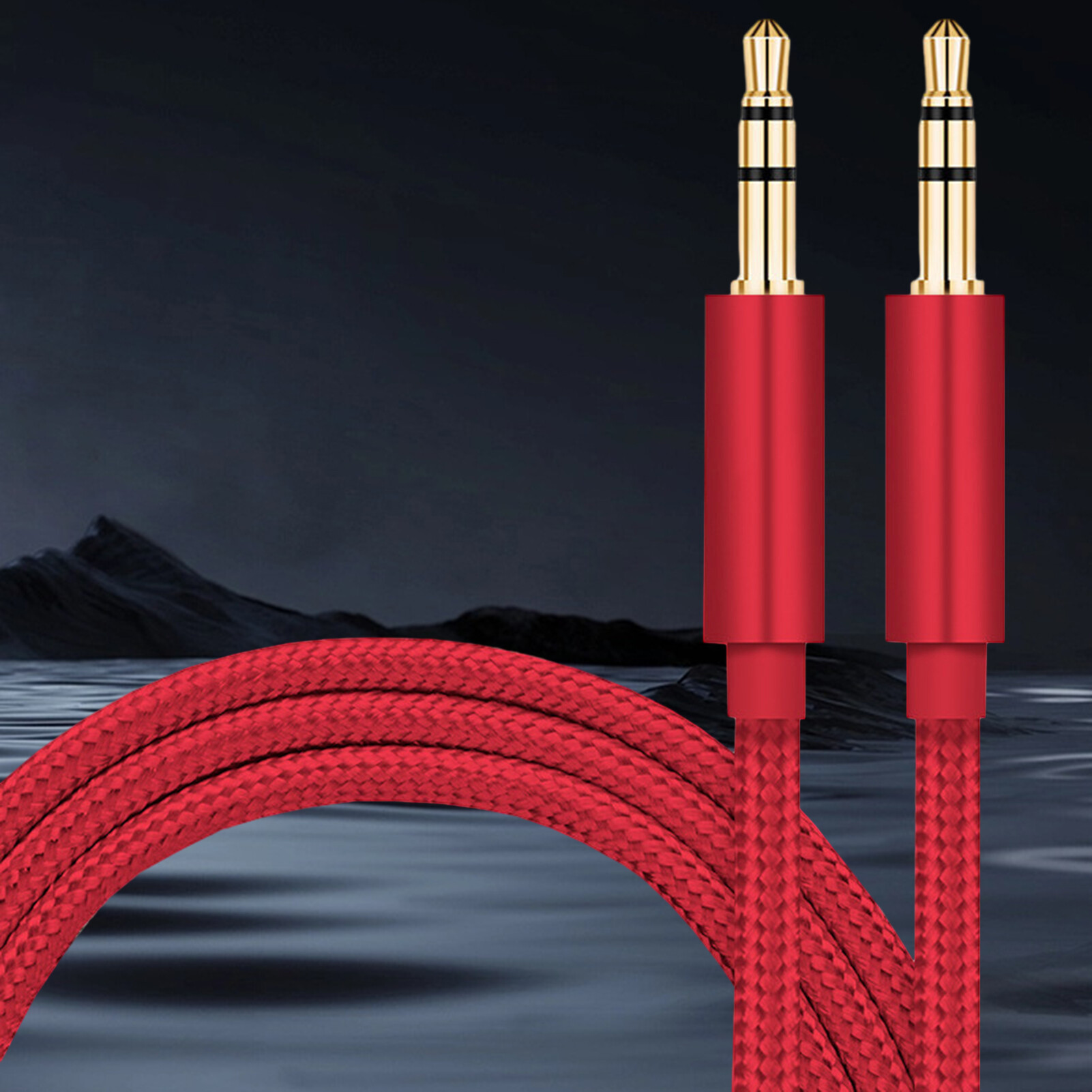 Wiki Headphone Cable Headphone Adapter Premium 3.5mm Headphone Extension Cable Tangle-free Wide Compatibility Perfect