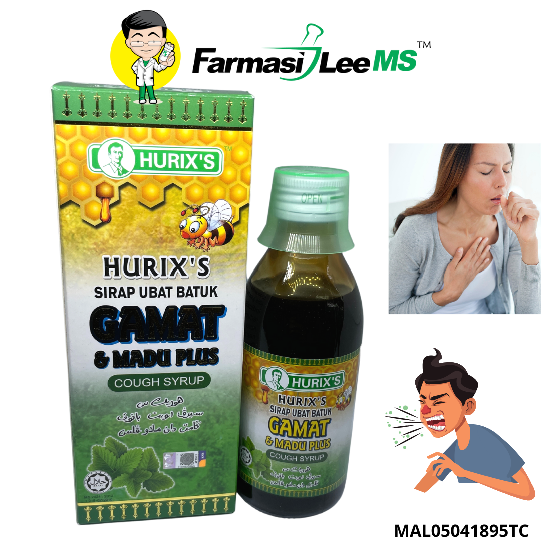 Shop Ubat Batuk Hurix Online Lazada Com My