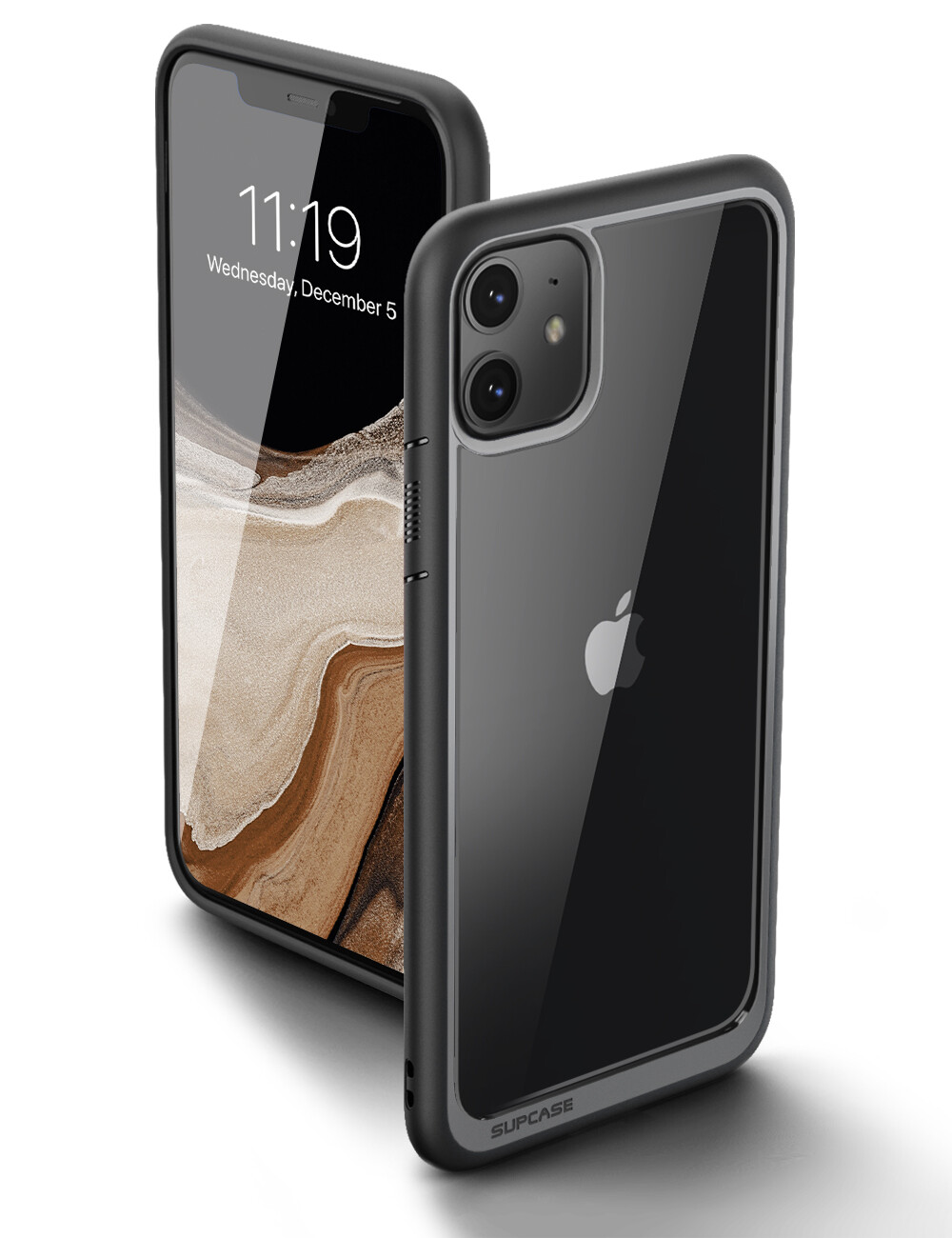 SUPCASE UB Style Case for iphone 11/ iphone 11 Pro Max/ iphone 7/ iphone 8/ iphone 7 Plus / iphone 8 Plus / iphone XR Premium Hybrid Protective Clear Case (Black)