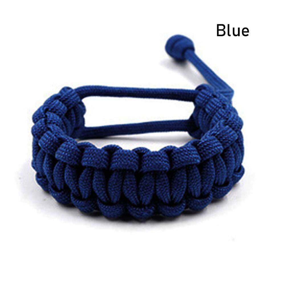Blue PARACORD WRISTBAND Survival Camping Hiking Cord Bracelet All Sizes