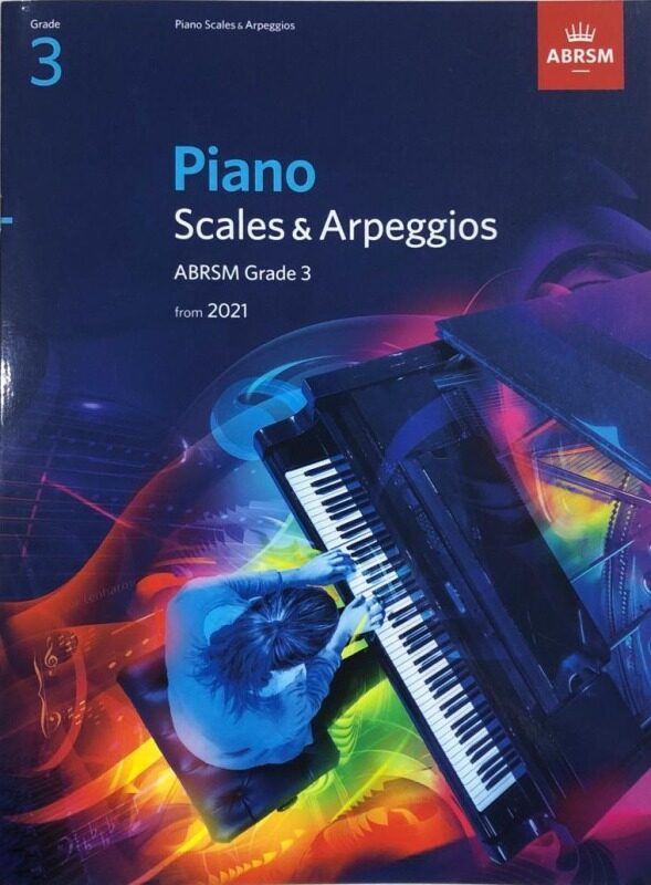 Piano Scales & Arpeggios ABRSM Grade 3 From 2021 Malaysia