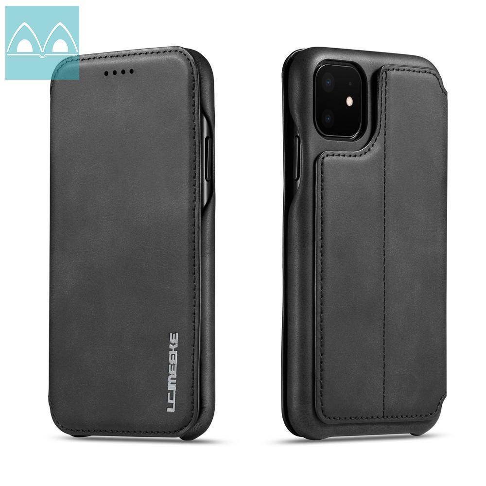 For Apple iPhone 11/iPhone 11 Pro/iPhone 11 Pro Max Magnetic Flip Case Leather Luxury Wallet Vintage Cover with Stand Card Slots 2019 New iPhone 11 Case