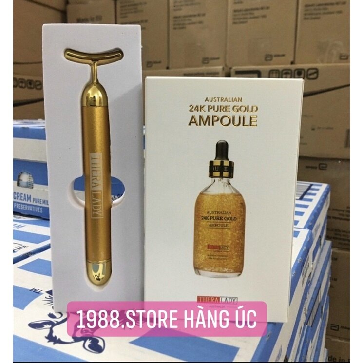 [ CHÍNH HÃNG 100% KÈM THANH LĂN ] Serum vàng 24K Gold Australian
