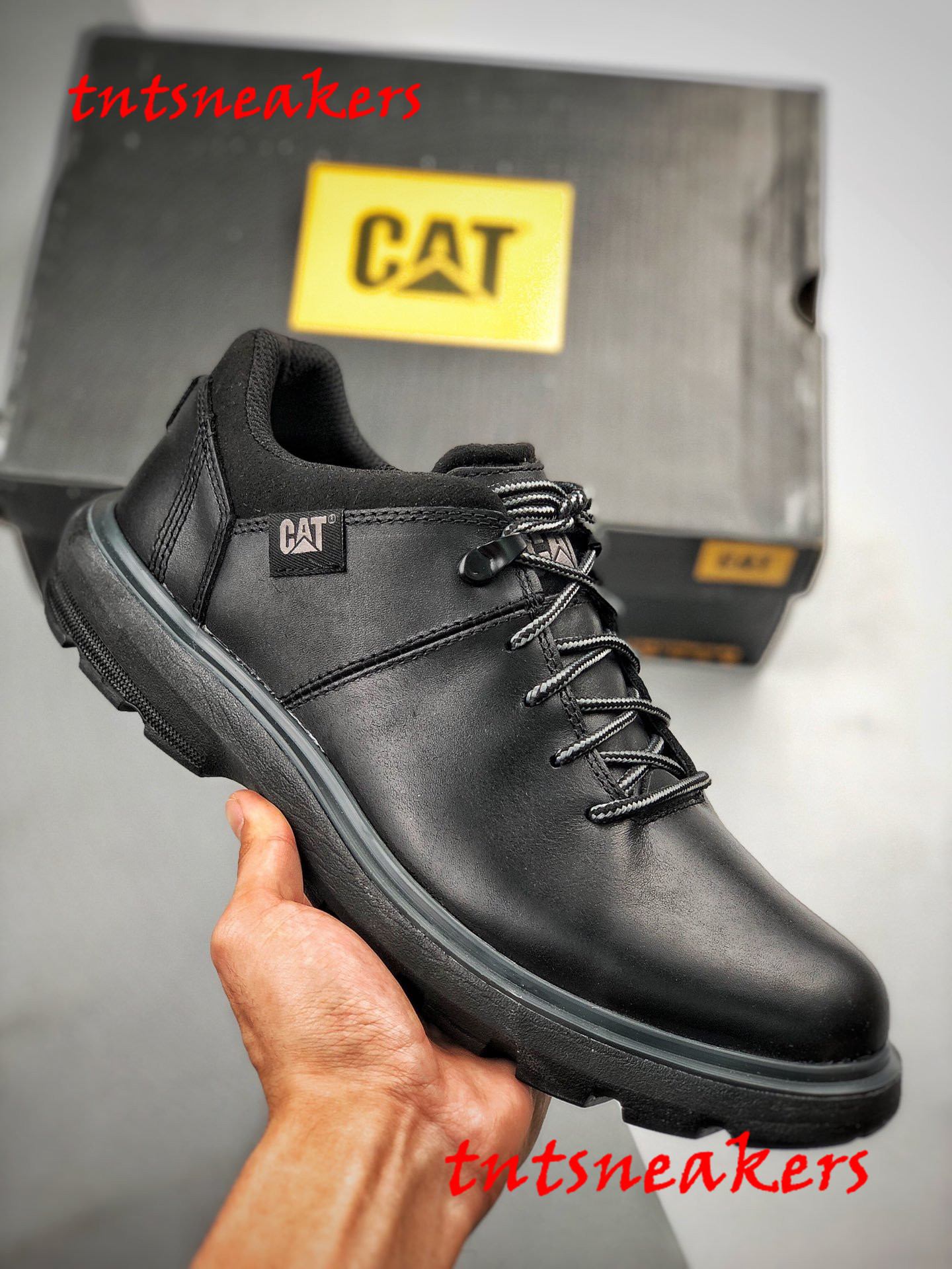Original Caterpillar Men FOOTWEAR Work Genuine Leather Boot Shoes 2021 ...