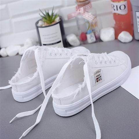 Women Canvas Sneakers Comforable Slippers Canvas Casual Shoes