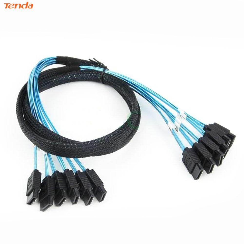 Cáp SAS SATA III 6Gbps, Cáp Dữ Liệu Cho ServerSATA 7 Pin Sang SATA 7 Pin