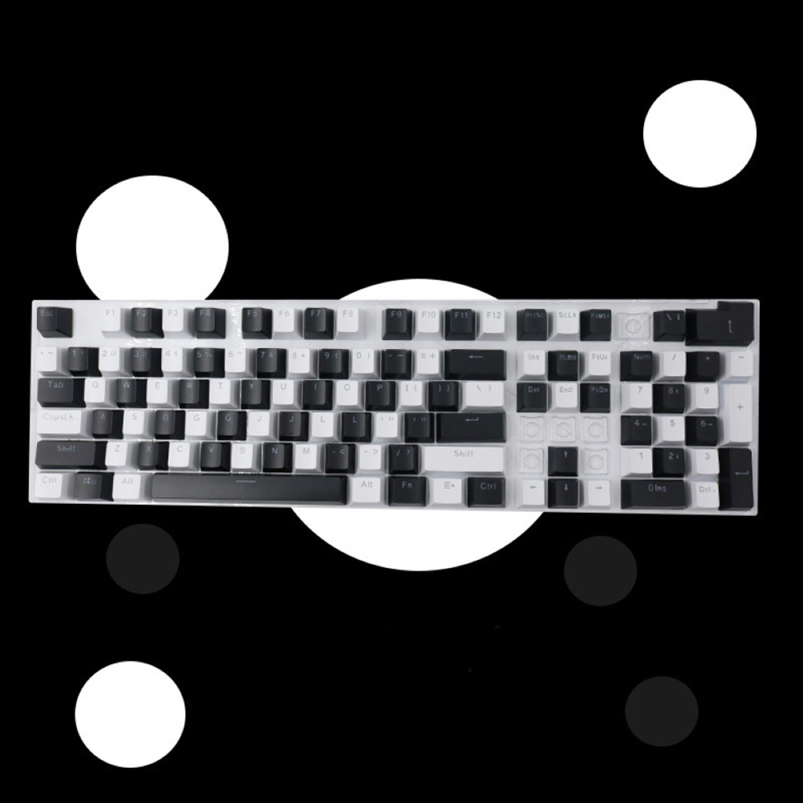 104 Cái/bộ Nắp Quan Trọng, Keycap Công Thái Học ABS Cao Cấp Có Đèn Nền Hoặc Cơ Khí Bàn Phím