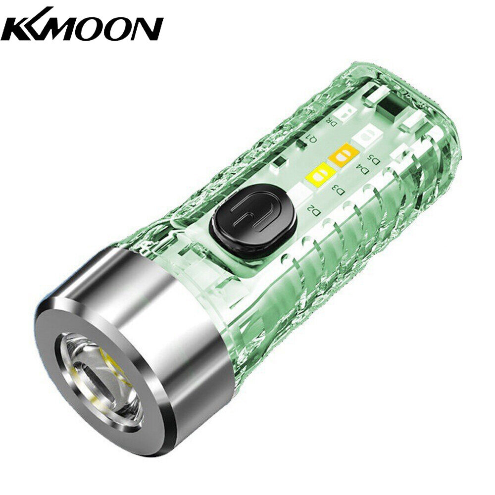 KKmoon Mini Multi-function High Brightness Keychain Flashlight Outdoor and Home-use Multi-modes Portable Flashlight Light-weight Keychain Light