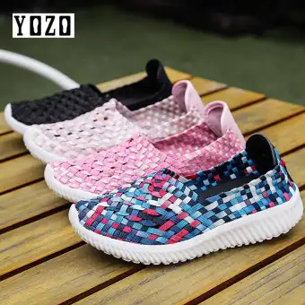 woven shoes ladies