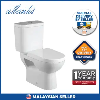 Atlantis Direct Couple Wash Down Pedestal Water Closet Wc2003s