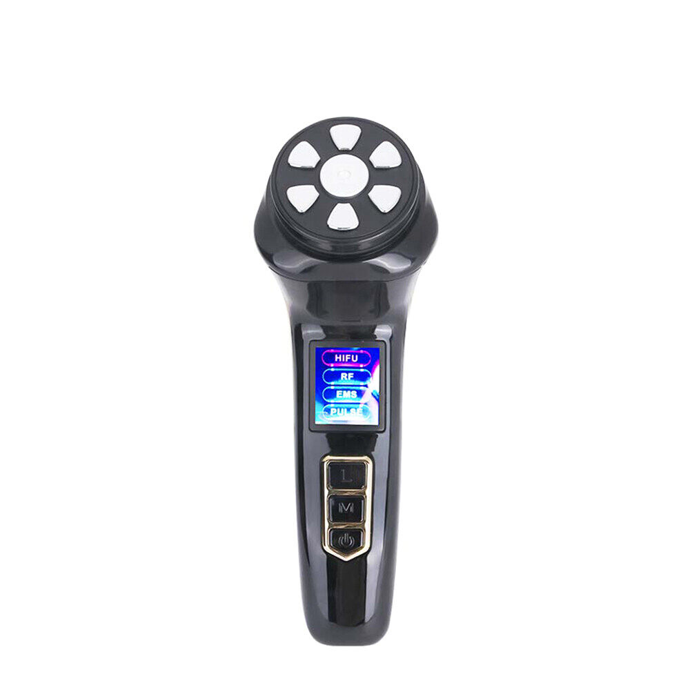 Foreverlily Facial Machine Three Modes Rf Ems Hifu With Led Digital Screen V Face Lift Anti