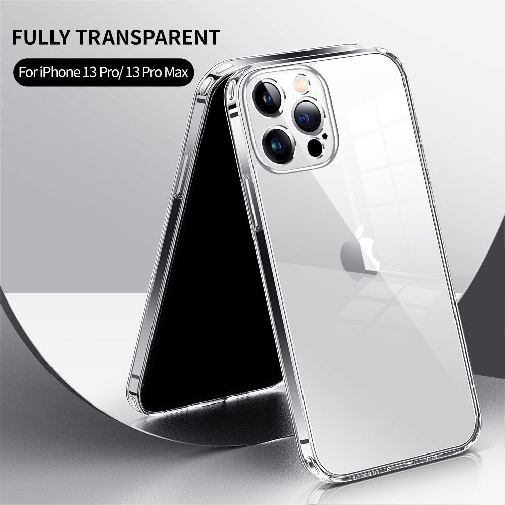 SmartDevil thủy tinh trong suốt Ốp điện thoại cho iPhone 16 Pro Max iPhone 14 Pro max iPhone 15 Pro Max 12 Pro max 11 Pro Max iPhone 15 Plus 14 plus iPhone 16 plus có viền mềm chống bám vân tay bảo vệ khỏi cạo