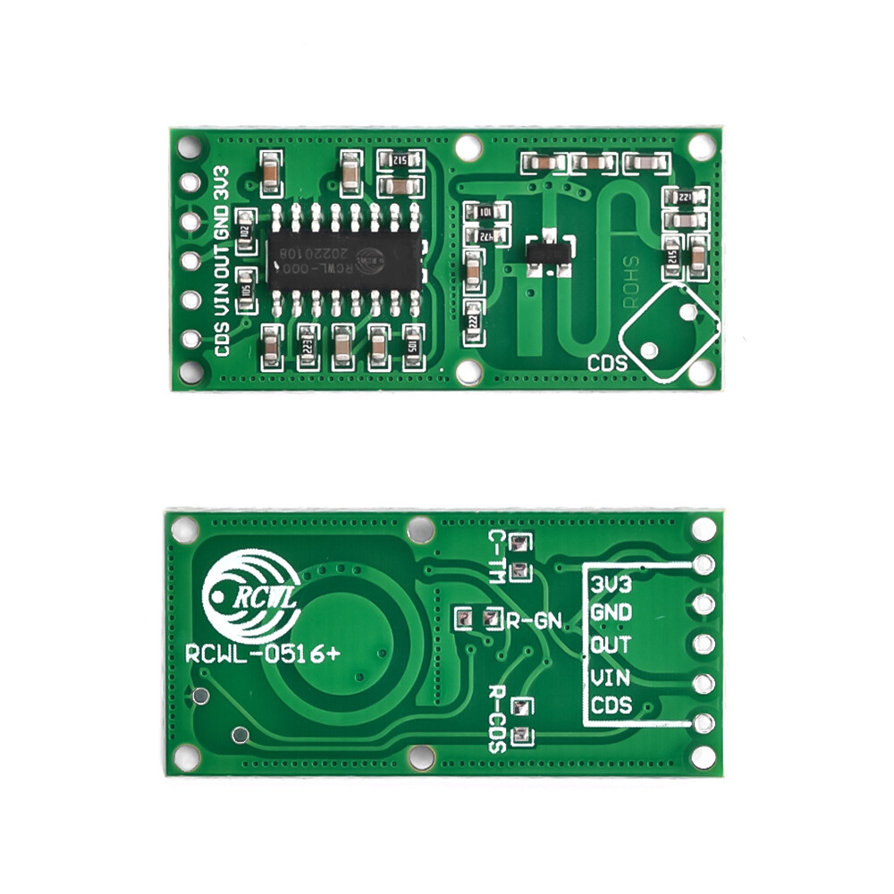 Foriot Microwave Radar Motion Sensor Module Smart Switch Module Human Body Induction Module 6-12M Detection Distance 4-28V