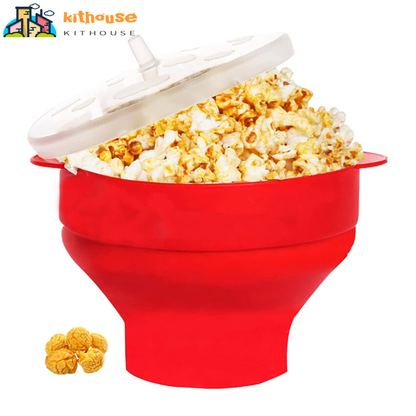 Original Microwave Popcorn Silicone Popcorn Maker, Collapsible Bowl