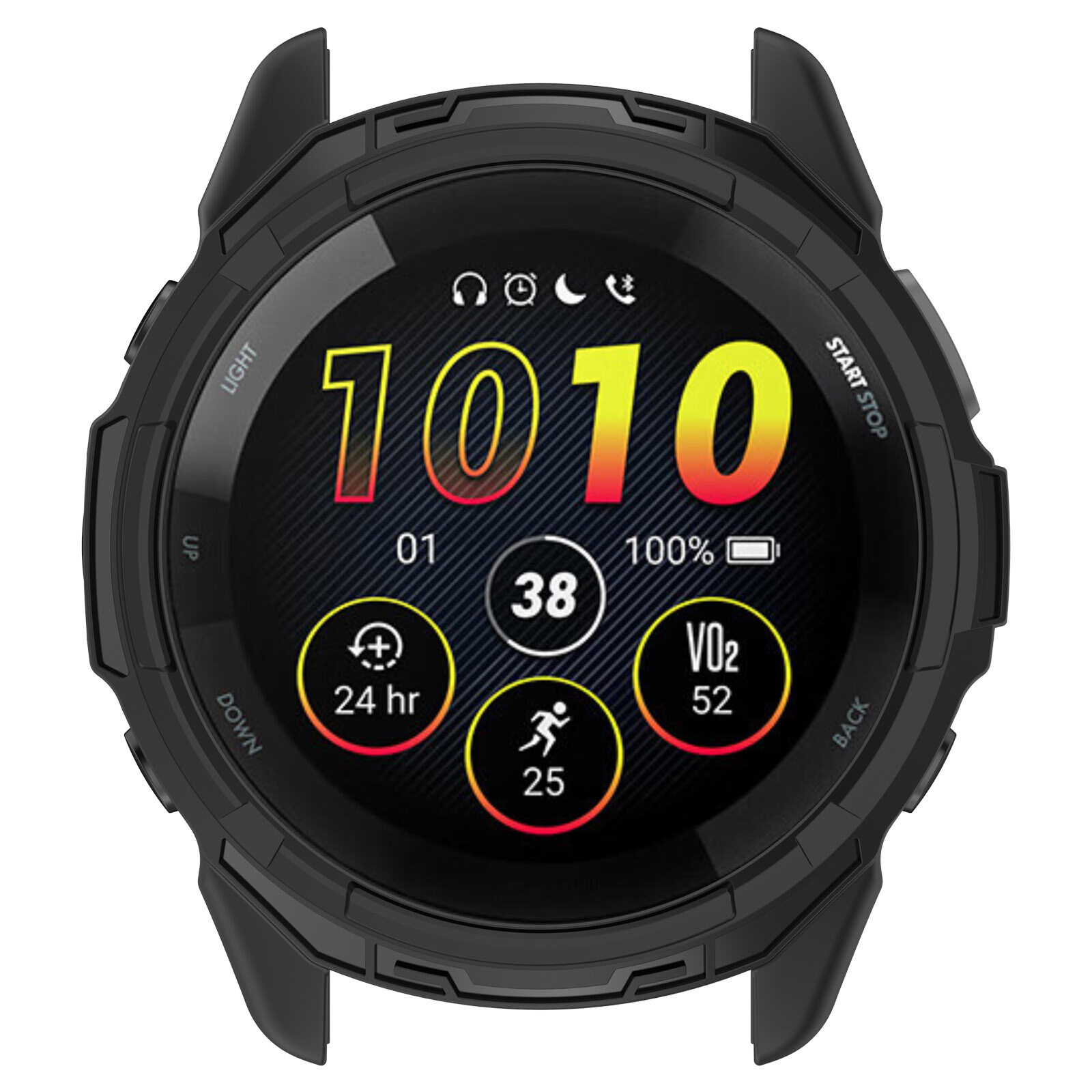TPU Silicone Bìa trường hợp miếng bảo vệ màn hình cho Garmin Forerunner 265/Garmin Forerunner 265S chống xước vỏ giảm chấn bảo vệ